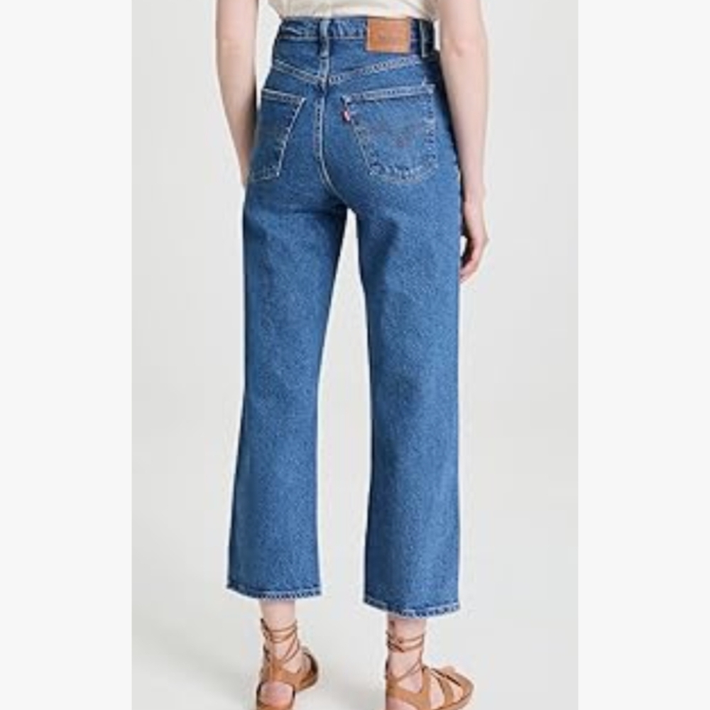 Levi's Women's Premium Ribcage Straight Ankle Jeans - Size 32